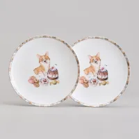 Набор тарелок закусочных Лучшие друзья, 2 штуки, 20.5 см – Lefard