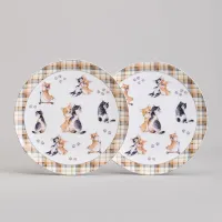 Набор тарелок закусочных Лучшие друзья, 2 штуки, 23 см – Lefard