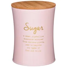 Емкость для сыпучих продуктов тюдор сахар 1.1 л диаметр=11 см высота=14 см - Agness