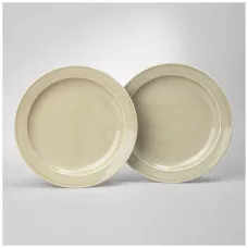 Набор тарелок обеденных Tint 24 см (фисташковый) 2 штуки - Lefard