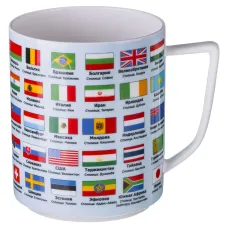 Кружка Флаги стран мира 630 мл – Lefard