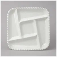 Менажница Pearl 5 секций квадратная 26,5*3 см - Lefard