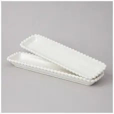 Набор блюд Pearl прямоугольных 2 штуки 29*7,5*3 см – Lefard