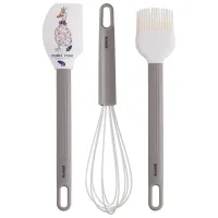 Набор: венчик, лопатка, кисточка 3 предмета, серия Family Farm - Agness