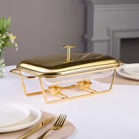 Мармит прямоугольный gold 2,2 л - Agness