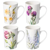 Набор кружек Sentiment 4 штуки 425 мл - Lefard