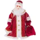 Кукла мягконабивная дед мороз царский красный высота=50 см в упаковке