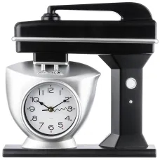 Часы настенные кварцевые chef kitchen 39 см цвет: черный - Lefard
