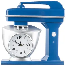 Часы настенные кварцевые chef kitchen 39 см цвет: синий - Lefard