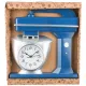 Часы настенные кварцевые chef kitchen 39 см цвет: синий - Lefard