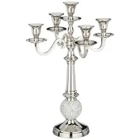 Подсвечник бохо на 5 свечей, высота 40,5 см – Lefard