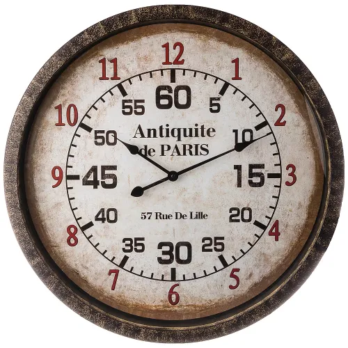 Часы настенные кварцевые antiquite de paris диаметр=67 см - Lefard