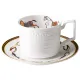 Фарфоровый чайный набор на 2 персоны, 4 предмета, Passage, 280 мл – Lefard