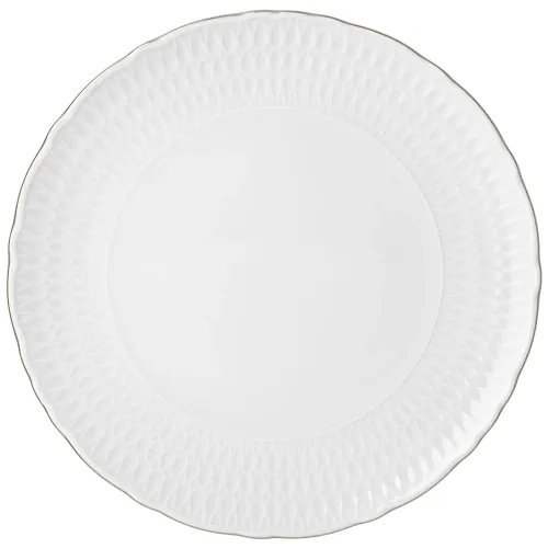 Тарелка обеденная софия отводка платина 26 см - Cmielow