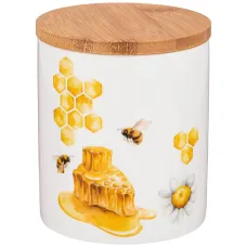 Банка с деревянной крышкой honey bee 360 мл - Lefard