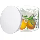 Емкость для сыпучих продуктов прованс лимоны 520 мл боросиликатное стекло 10*8.7 см - Agness
