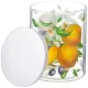 Емкость для сыпучих продуктов прованс лимоны 850 мл боросиликатное стекло 10*13 см - Agness