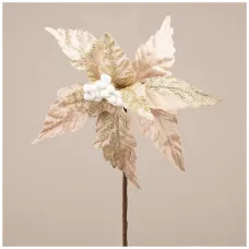 Цветок искусственный пуансетия 20*30 см - Lefard