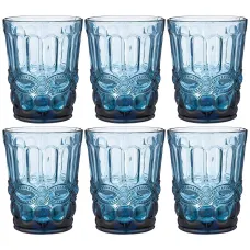 Набор стаканов серпентина из 6 штук серия muza color 270 мл/высота=10 см - Lefard
