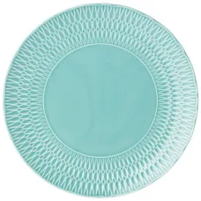 Тарелка обеденная София голубая 28 см – Cmielow