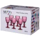 Набор рюмок Серпентина из 6 штук, серия Muza color, 50 мл, высота 10.5 см – Lefard