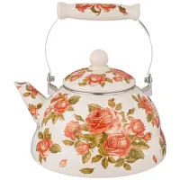 Чайник эмалированный 3 л серия Корейская Роза - Agness