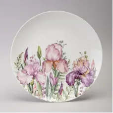 Тарелка обеденная Irises 25,5*2,5 см - Lefard 4 штуки