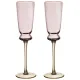 Набор бокалов для шампанского Twist & Shine Pink, 2 шт/210 мл - Lefard