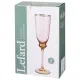 Набор бокалов для шампанского Twist & Shine Pink, 2 шт/210 мл - Lefard