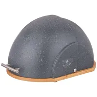 Хлебница деревянная с пластиковой крышкой 36*26*20 см – Agness