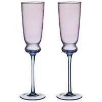 Набор бокалов для шампанского Twist & Shine Purple, 2 штуки/210 мл - Lefard