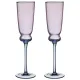 Набор бокалов для шампанского Twist & Shine Purple, 2 штуки/210 мл - Lefard