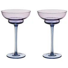 Набор креманок Twist & Shine Purple, 2 шт/220 мл - Lefard