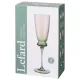 Набор бокалов для шампанского Twist & Shine Green, 2 шт/210 мл - Lefard
