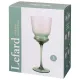 Набор бокалов для вина Twist & Shine Green, 2 шт/380 мл - Lefard
