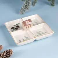 Менажница 4 секции коллекция Chalet 19,5*19,5*8,5 см - Lefard