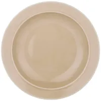 Тарелка суповая Tint 22.5 см (бежевый) – Lefard 6 штук