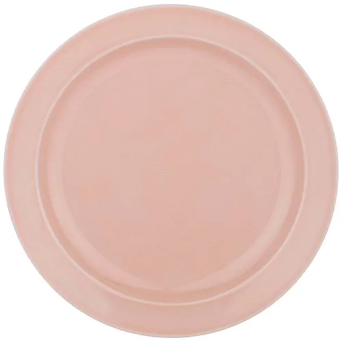 Тарелка обеденная tint 24 см (розовый) - Lefard 6 штук