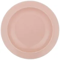 Тарелка суповая Tint 22,5 см (розовый) - Lefard 6 штук