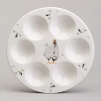 Блюдо на 6 яиц Funny Hens 18*18*2,5 см – Lefard