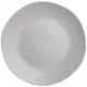 Тарелка обеденная Shadow 26,5 см светло-серая - Bronco 4 штуки