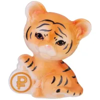Фигурка Тигренок 7,5*5*8,5 см – Lefard