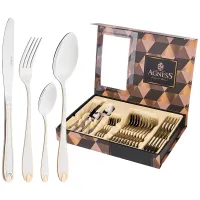 Набор столовых приборов на 6 персон, 24 предмета – Agness