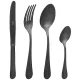 Набор столовых приборов на 6 персон 24 предмета África Black - Dalper