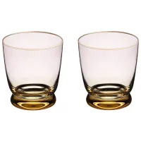 Набор стаканов Twist & Shine Pink, 2 штуки/360 мл - Lefard