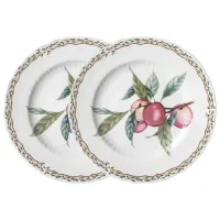 Набор тарелок закусочных Fruit Garden 2 штуки 20,5 см - Lefard