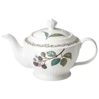 Фарфоровый заварочный чайник Fruit Garden 800 мл - Lefard
