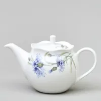 Фарфоровый заварочный чайник Васильки 500 мл - Lefard