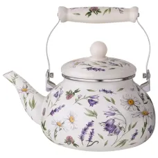 Чайник эмалированный серия Flower Story, 2.3 л - Agness