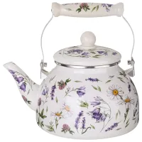 Чайник эмалированный серия Flower Story, 2.6 л - Agness